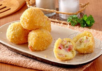 Menu Sarapan atau Bekal Yang Lezat Sekaligus Praktis, Tentu Bola Kentang Sosis Ini Pilihannya