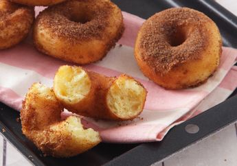 Resep Donat Gula Palem Kayumanis Enak, Ngemil Akhir Pekan Jadi Lebih Asik