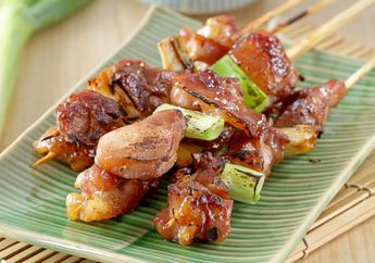 Sate Ayam Bumbu Jadi Lebih Menarik Dengan Resep Sate Ayam Ala Jepang
