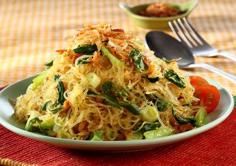 Sarapan dengan Soun Goreng Kuning Rebon Pasti Habis Disantap Secepat Kilat