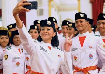 Daftar Lengkap Tim Paskibraka yang Bertugas di Istana Merdeka 2018!