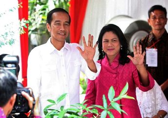 Jadi Sorotan, Lihat Gaya Nyentrik Iriana Jokowi Saat Padukan Kain Batik dan Sneakers yang Sempat Viral