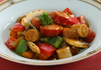 Resep Sautee Sausage Mix Vegetable Enak Untuk Sarapan yang Terlupakan