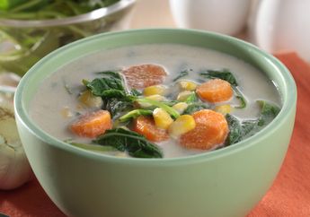 Membuat Sayur Bobor Bayam Kini Semudah Membalikan Telapak Tangan Kalau Menggunakan Resep Ini