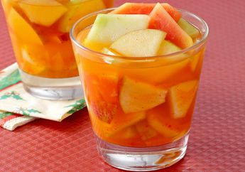 Jadi Rahasia Pedagang, Begini Cara Bikin Asinan Buah Tetap Renyah dan Tidak Lembek! Kuncinya Cuma dengan 2 Langkah Ini