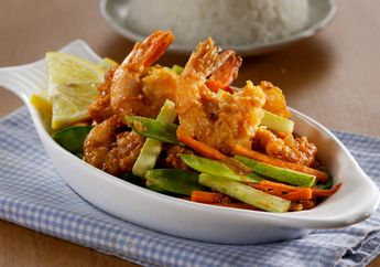 Resep Udang Tepung Saus Tomat Sayuran Enak, Lauk Nikmat yang Siap Ramaikan Meja Makan