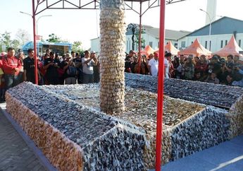 Wow, Terbuat dari 17.000 Timus, Replika Pabrik Gula di Karanganyar Ini Berhasil Raih Rekor MURI!