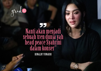 Wow! Mau Konser Besar Ternyata Seperti Ini Persiapan Syahrini
