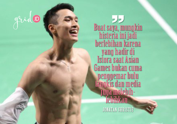 Tak Lagi Buka Baju, Jonathan Christie Siapkan Gaya Lain Untuk Selebrasi