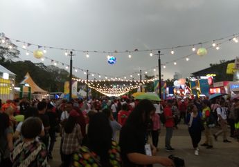 Closing Ceremony Asian Games 2018, Spot Foto Jadi Sasaran Pengunjung