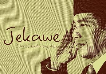 Tulisan Tangan Jokowi Dibuat Jadi Font Baru Bernama 'Jekawe'