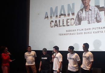 Hadiri Launching Teaser Film A Man Called Ahok, Nicholas Sean Purnama Bacakan Surat yang Ditulis sang Ayah