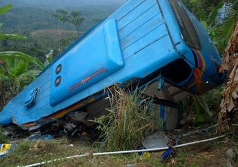 Kronologi Lengkap Bus Masuk Jurang di Cikidang, Sukabumi yang Tewaskan 21 Orang