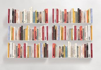 Cakep Banget Sampai Dikira Pakai Desainer Interior, Simak 4 Rak Buku Ala Pinterest yang Cocok Diterapkan pada Desain Rumah Minimalis