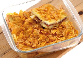 Yuk, Buat Sarapan Hari Ini Jadi Makin Istimewa dengan Membuat French Toast Baked Cornflake