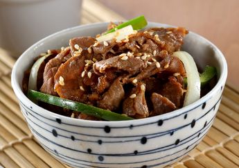 Resep Mudah Daging Sukiyaki Bumbu Teriyaki Bikin Keluarga Lebih Semangat Makan