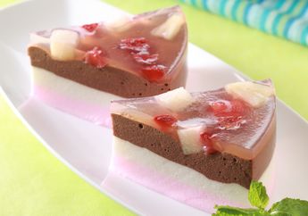 Pasti Sukses Buat Puding Busa Tiga Warna dengan Resep Berikut Ini
