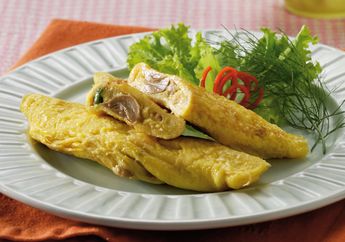 Resep Mudah Omelet Jamur Tuna Bisa Jadi Bekal Fancy Si Kecil