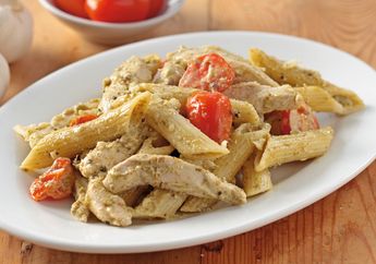 Resep Penne Chicken Cream Pesto Enak, Menu Istimewa Untuk Besok Pagi