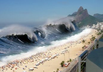 Potensi Tsunami Setinggi 20 Meter Dalam Waktu 30 Menit Bisa Capai Pansela Yogyakarta