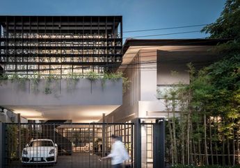 Ciptakan Simbol Perdamaian, Ini Rumah Dengan Fasad 102 Pohon Zaitun
