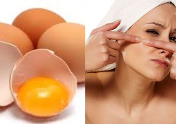 Langkah Sederhana Kecilkan Pori-pori Wajah dengan Masker Telur