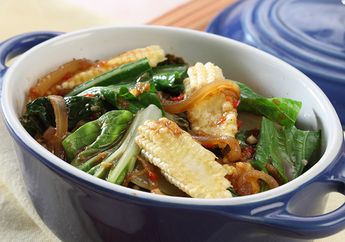 Mau Hidangan Lezat dan Bernutrisi? Ya, Resep Caisim Putih Tumis Putren Ini