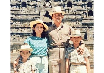 Idap Kanker Darah, Lihat Yuk Foto-foto Jadul Ibu Negara Ani Yudhoyono nan Cantik