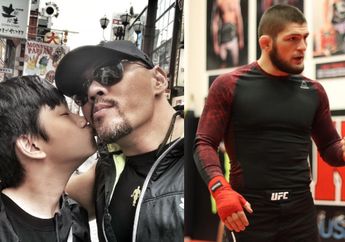 Deddy Corbuzier Bagikan Video Reaksi Khabib Nurmagomedov Melihat Azka Latihan Boxing