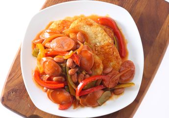 Hanya dengan 4 Langkah Mudah, Sauted Sausage Red Bean Bisa Langsung Disantap Keluarga