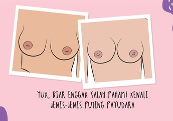 Yuk, Biar Enggak Salah Paham! Kenali Jenis-jenis Puting Payudara