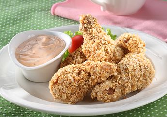 Resep Ayam Goreng Havermut Enak, Nikmat dan Renyahnya Bikin Langsung Jatuh Cinta