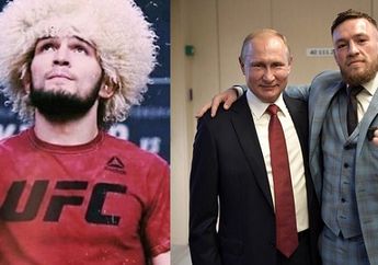 Vladimir Putin, di Tengah Perang Psikologis Khabib vs McGregor