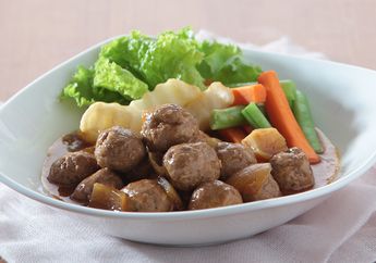 Resep Bistik Bola Daging Enak, Lezatnya Seperti Buatan Restoran