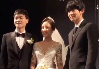 8 Foto Menawan Park Yoo Ra, Kakak Chanyeol 'EXO' di Pernikahannya
