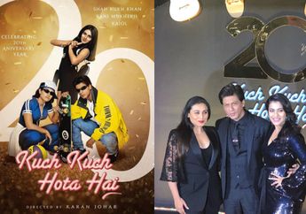 20 Tahun Berlalu, Para Pemain Film Kuch Kuch Hota Hai Reuni Bersama, Begini Penampilan Mereka Sekarang