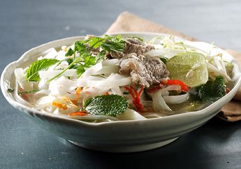 Resep Membuat Beef Pho, Kwetiau Mewah dengan Bumbu Sederhana