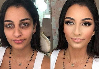 Deretan Transformasi Wajah Dengan Kekuatan Make Up, Bikin Pangling!