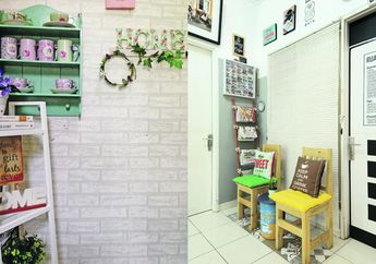 Ide Renovasi Dinding Bermodal Rp 50 Ribu, Dinding Cantik Dalam Sekejap
