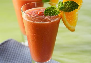 Resep Jus Jambu Wortel Jeruk Enak Ini Bikin Sore Hari Jadi Lebih Berwarna