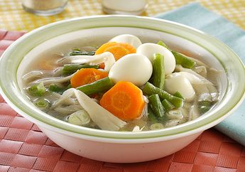 Resep Sup Sayur Telur Puyuh Enak dan Sederhana Ini Bikin Tambah Nafsu Makan