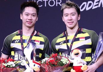 Meski TV Nasional Tak Ada yang Menayangkan, Kevin dan Marcus Berhasil Juarai Denmark Open 2018