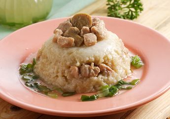 Resep Nasi Tim Ayam Jamur Enak, Untuk Menu Sarapan Sehat Hari Ini