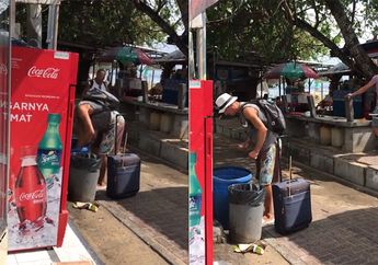 Viral Video Turis Asing Di Bali Mengais Makanan dari Tong Sampah, Begini Kejadian Sebenarnya