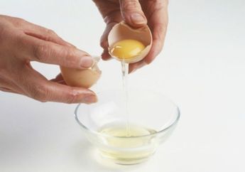 Mudah dan Praktis, Coba Kecilkan Pori-Pori yang Besar dengan Putih Telur