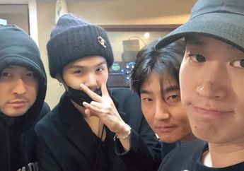 Pose Bareng Suga BTS, Epik High Siapkan Single Kolaborasi? Keren!