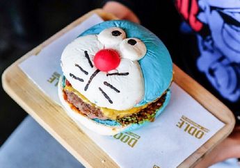 Hayo Siapa yang Tega Makan Burger Karakter Lucu Kaya Gini?