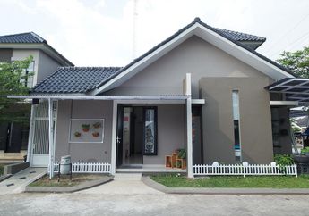 Berkat Plafon Tinggi, Rumah Mungil 72 Meter Ini Terasa Luas Banget