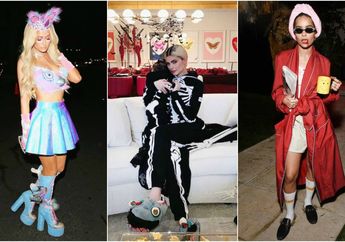 Intip Keseruan Seleb Hollywood Saat Merayakan Pesta Halloween!