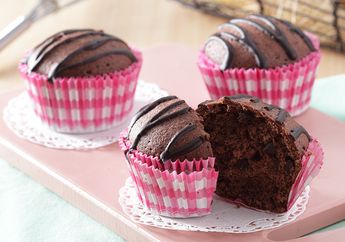 Resep Membuat Cupcake Kukus Duo Cokelat, Pasti Jadi Favorit Si Kecil